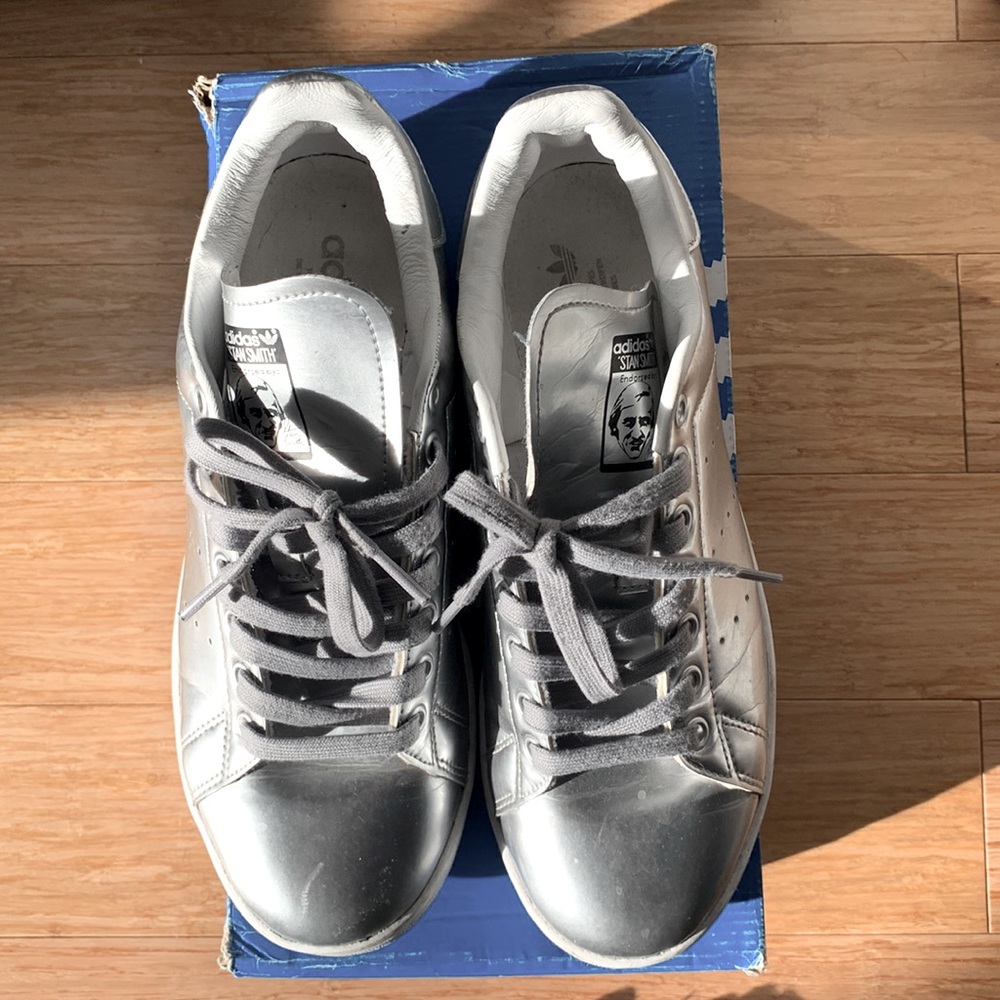 Adidas Stan Smith Silver Metallic